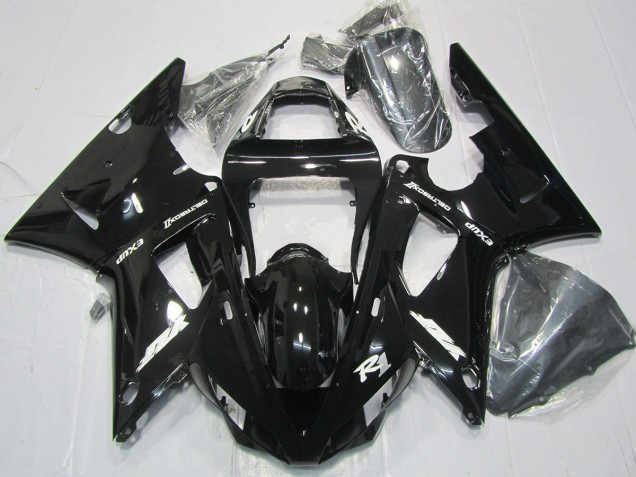 Gloss Black Yamaha R1 Fairings 2000-2001 Gloss Black Yamaha R1 Fairings 2000-2001