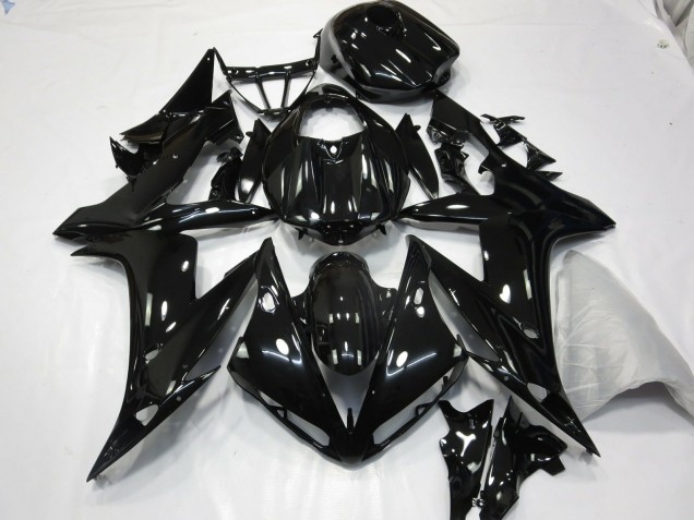 Gloss Black Yamaha R1 Fairings 2004-2006 Gloss Black Yamaha R1 Fairings 2004-2006