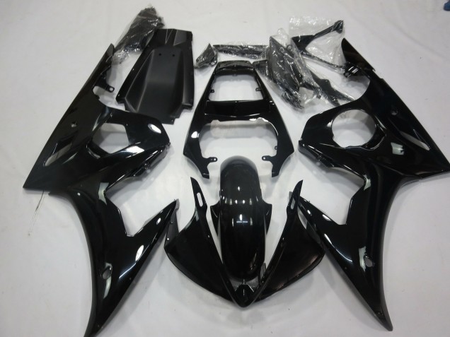 Gloss Black Yamaha R6 Fairings 2003-2005 Gloss Black Yamaha R6 Fairings 2003-2005