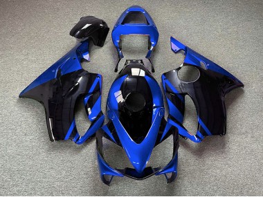 Gloss Blue and Black Honda CBR600 F4i Fairings 2001-2003