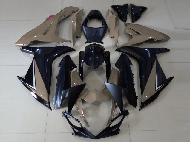 Gloss Brown and Black Suzuki GSXR 600-750 Fairings 2011-2020 Gloss Brown and Black Suzuki GSXR 600-750 Fairings 2011-2020