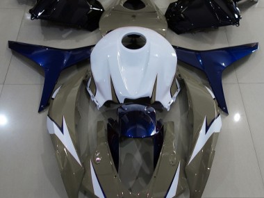 Gloss Brown and Blue Honda CBR600RR Fairings 2009-2012
