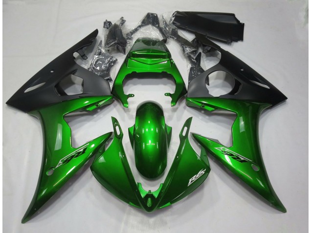 Gloss Dark Green Yamaha R6 Fairings 2003-2005 Gloss Dark Green Yamaha R6 Fairings 2003-2005