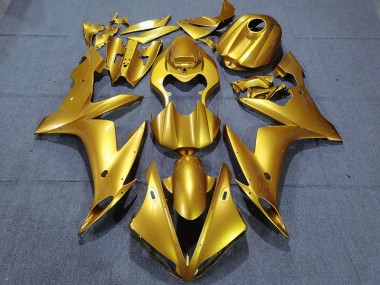 Gloss Gold Yamaha R1 Fairings 2004-2006
