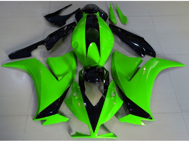 Gloss Green and Black Honda CBR1000RR Fairings 2012-2016 Gloss Green and Black Honda CBR1000RR Fairings 2012-2016
