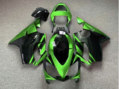 Gloss Green and Black Honda CBR600 F4i Fairings 2001-2003