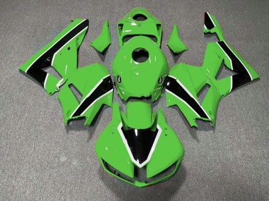 Gloss Green and Black Honda CBR600RR Fairings 2013-2020