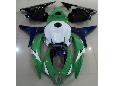 Gloss Green and Blue Honda CBR600RR Fairings 2009-2012