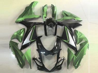Gloss Green Edges Suzuki GSXR 600-750 Fairings 2011-2020