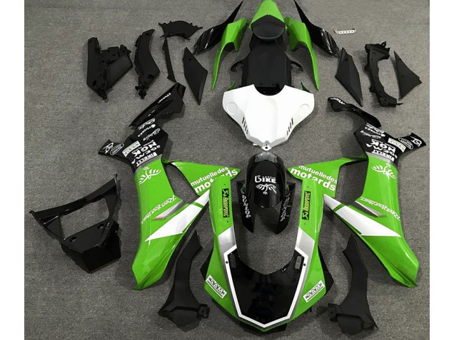 Gloss Green Logo Style Yamaha R1 Fairings 2015-2019 Gloss Green Logo Style Yamaha R1 Fairings 2015-2019