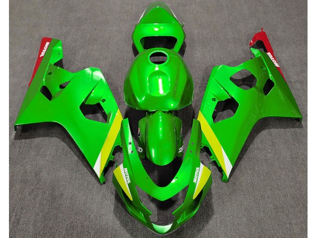 Gloss Green Suzuki GSXR 600-750 Fairings 2004-2005 Gloss Green Suzuki GSXR 600-750 Fairings 2004-2005