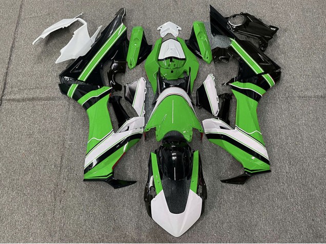 Gloss Green White and Black Honda CBR1000RR Fairings 2017-2019 Gloss Green White and Black Honda CBR1000RR Fairings 2017-2019