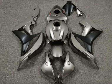 Gloss Grey and Black Honda CBR600RR Fairings 2007-2008