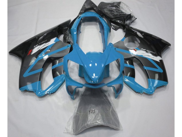 Gloss Light Blue & Grey Honda CBR600 F4i Fairings 2004-2007