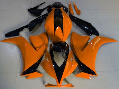 Gloss Orange and Black Honda CBR1000RR Fairings 2012-2016