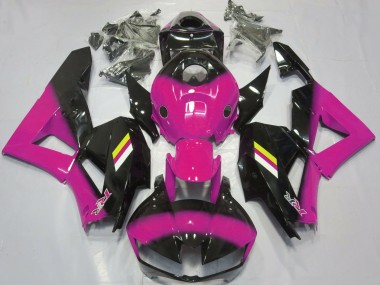 Gloss Pink and Black Fade Honda CBR600RR Fairings 2013-2020