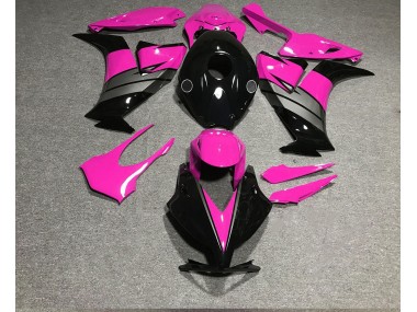Gloss Pink Black and Gray Honda CBR1000RR Fairings 2012-2016