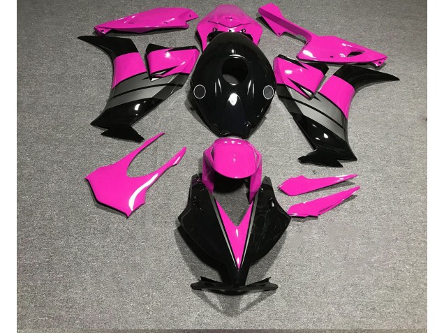 Gloss Pink Black and Gray Honda CBR1000RR Fairings 2012-2016 Gloss Pink Black and Gray Honda CBR1000RR Fairings 2012-2016