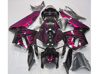 Gloss Pink Flame Honda CBR600RR Fairings 2005-2006