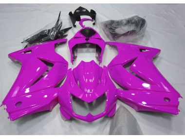 Gloss Pink Kawasaki Ninja 250 Fairings 2008-2013