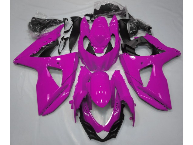 Gloss Pink Suzuki GSXR 1000 Fairings 2009-2016 Gloss Pink Suzuki GSXR 1000 Fairings 2009-2016