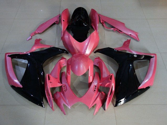 Gloss Pink Suzuki GSXR 600-750 Fairings 2006-2007 Gloss Pink Suzuki GSXR 600-750 Fairings 2006-2007