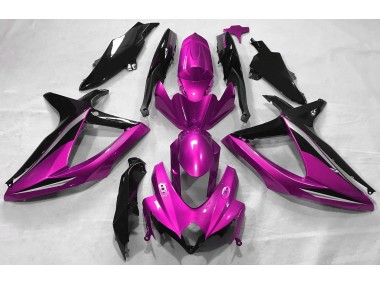 Gloss Pink Suzuki GSXR 600-750 Fairings 2008-2010
