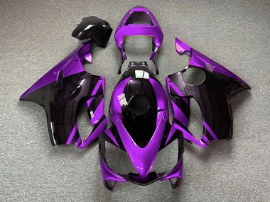 Gloss Purple and Black Honda CBR600 F4i Fairings 2001-2003