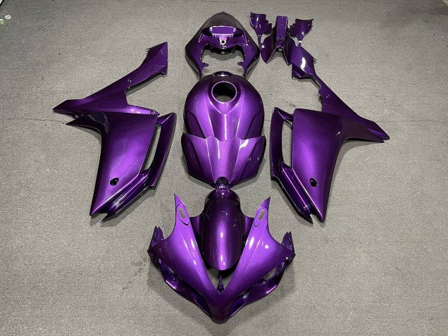 Gloss Purple Yamaha R1 Fairings 2007-2008 Gloss Purple Yamaha R1 Fairings 2007-2008