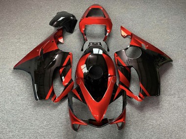 Gloss Red and Black Honda CBR600 F4i Fairings 2001-2003