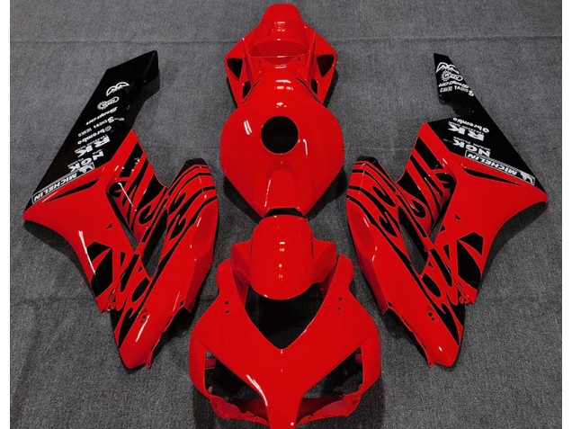 Gloss Red Flame Honda CBR1000RR Fairings 2004-2005 Gloss Red Flame Honda CBR1000RR Fairings 2004-2005