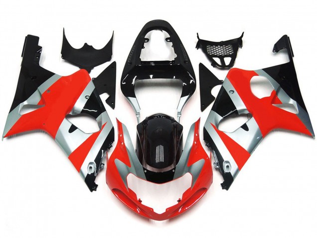 Gloss Red OEM style Kit Suzuki GSXR 1000 Fairings 2000-2002 Gloss Red OEM style Kit Suzuki GSXR 1000 Fairings 2000-2002