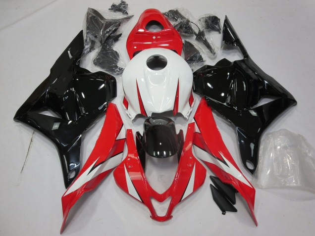 Gloss Red White and Black Honda CBR600RR Fairings 2009-2012 Gloss Red White and Black Honda CBR600RR Fairings 2009-2012