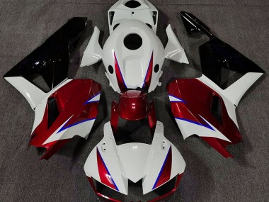 Gloss Red White and Blue Honda CBR600RR Fairings 2013-2020