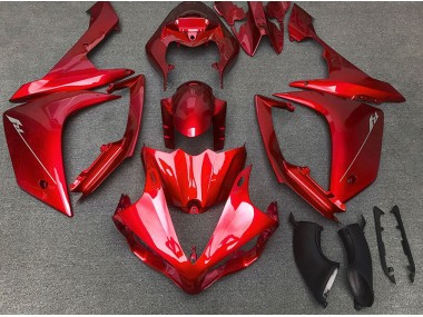 Gloss Red Yamaha R1 Fairings 2007-2008