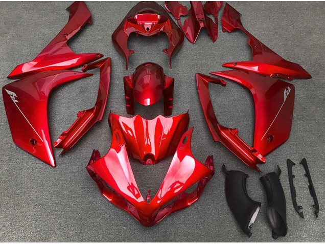 Gloss Red Yamaha R1 Fairings 2007-2008 Gloss Red Yamaha R1 Fairings 2007-2008