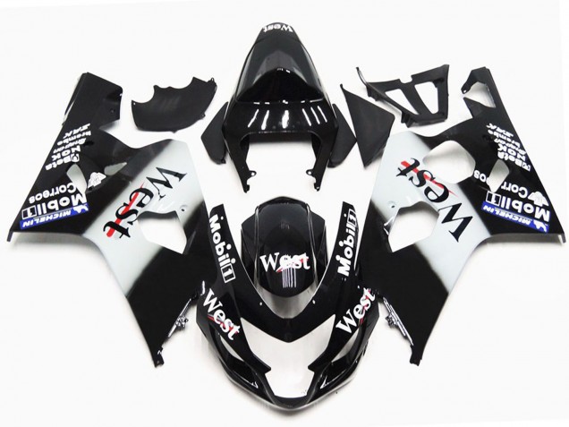 Gloss west OEM Style Suzuki GSXR 600-750 Fairings 2004-2005 Gloss west OEM Style Suzuki GSXR 600-750 Fairings 2004-2005