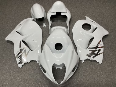 Gloss White Design Suzuki GSXR 1300 Fairings 1997-2007