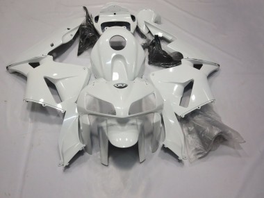 Gloss White Honda CBR600RR Fairings 2005-2006