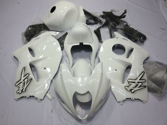 Gloss White Suzuki GSXR 1300 Fairings 1997-2007 Gloss White Suzuki GSXR 1300 Fairings 1997-2007