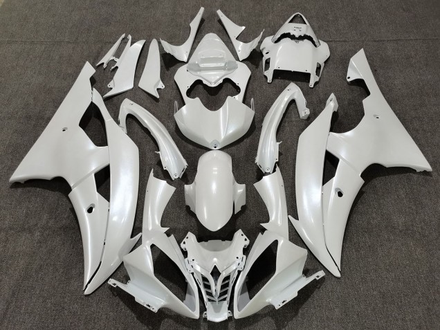Gloss White Yamaha R6 Fairings 2008-2016 Gloss White Yamaha R6 Fairings 2008-2016
