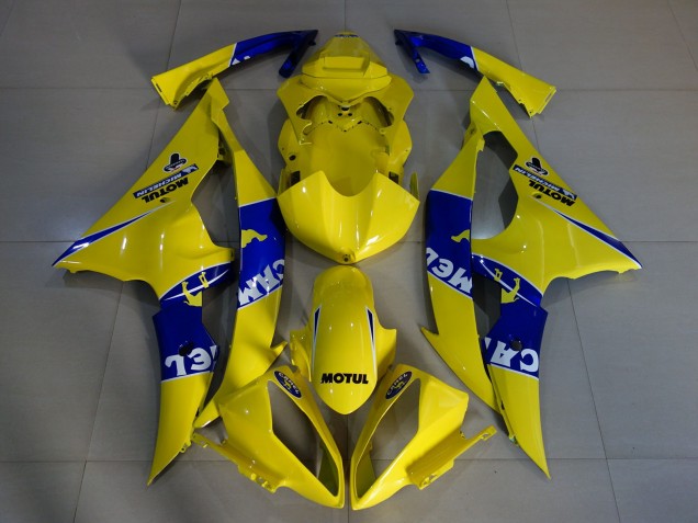 Gloss Yellow Camel Yamaha R6 Fairings 2008-2016 Gloss Yellow Camel Yamaha R6 Fairings 2008-2016