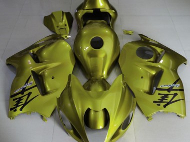 Gloss Yellow Suzuki GSXR 1300 Fairings 1997-2007