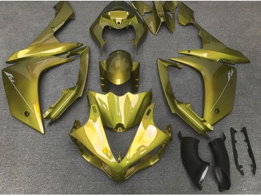 Gloss Yellow Yamaha R1 Fairings 2007-2008