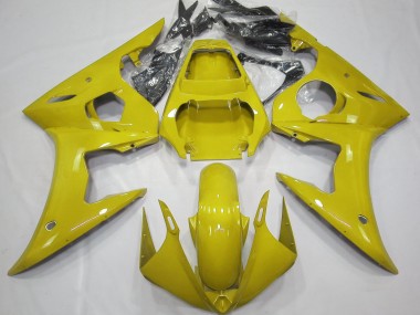 Gloss Yellow Yamaha R6 Fairings 2003-2005
