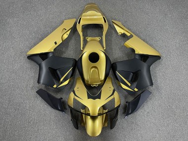 Gold & Matte Black Honda CBR600RR Fairings 2003-2004