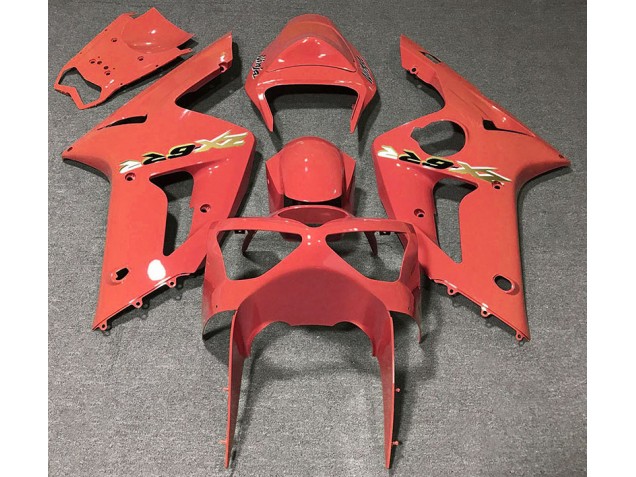 Grapefruit Kawasaki ZX6R Fairings 2003-2004