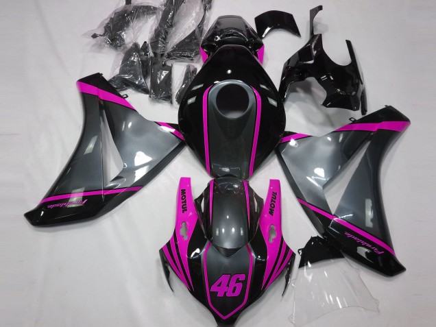 Gray Motul & Pink Honda CBR1000RR Fairings 2008-2011 Gray Motul & Pink Honda CBR1000RR Fairings 2008-2011