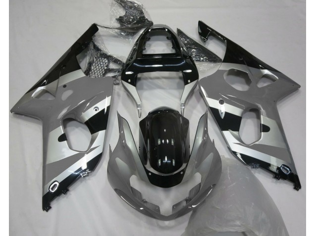 Gray Silver OEM Style Suzuki GSXR 1000 Fairings 2000-2002 Gray Silver OEM Style Suzuki GSXR 1000 Fairings 2000-2002
