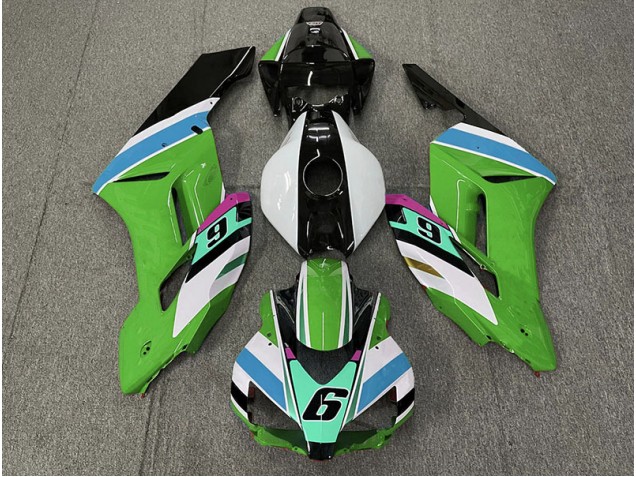 Green 6 Honda CBR1000RR Fairings 2004-2005 Green 6 Honda CBR1000RR Fairings 2004-2005